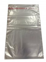 Pytel/sáček PE 600 x 800 x 0,040 mm, samolepicí klopa, výfukový otvor